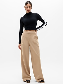 Pinnacle High Rise Trouser in Savanna